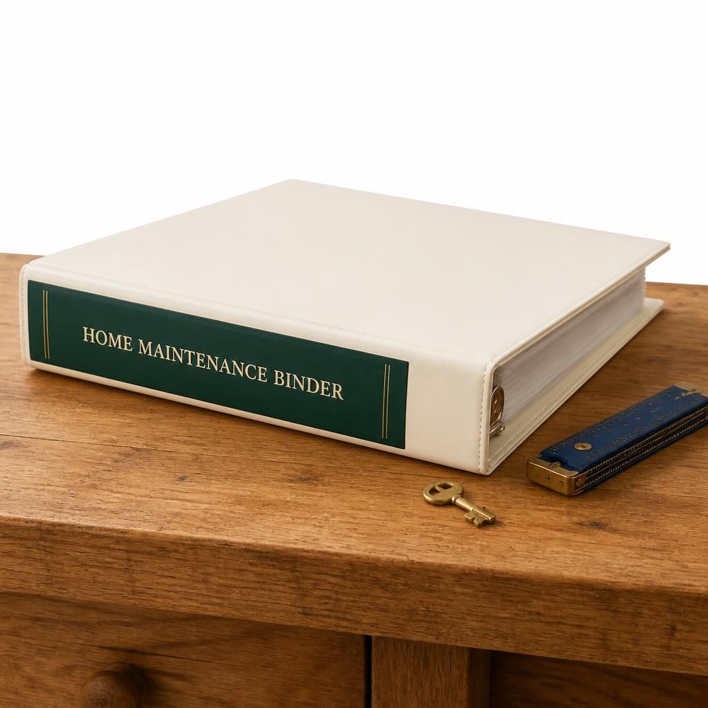 Get the Canadian Home Maintenance Binder mockup